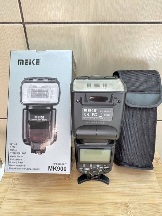 Blit pt Nikon MEIKE MK900 ca nou