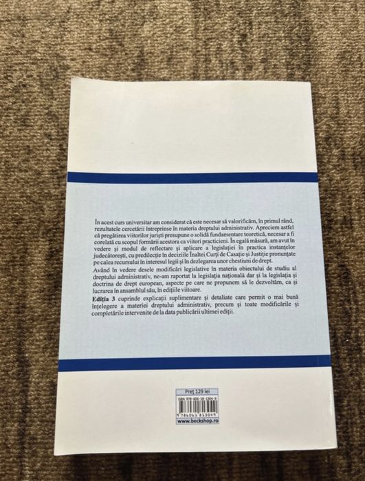 Carte de Drept Administrativ