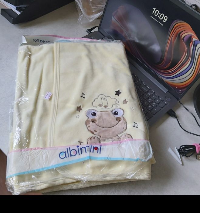 Одеяльце новое, с этикетками