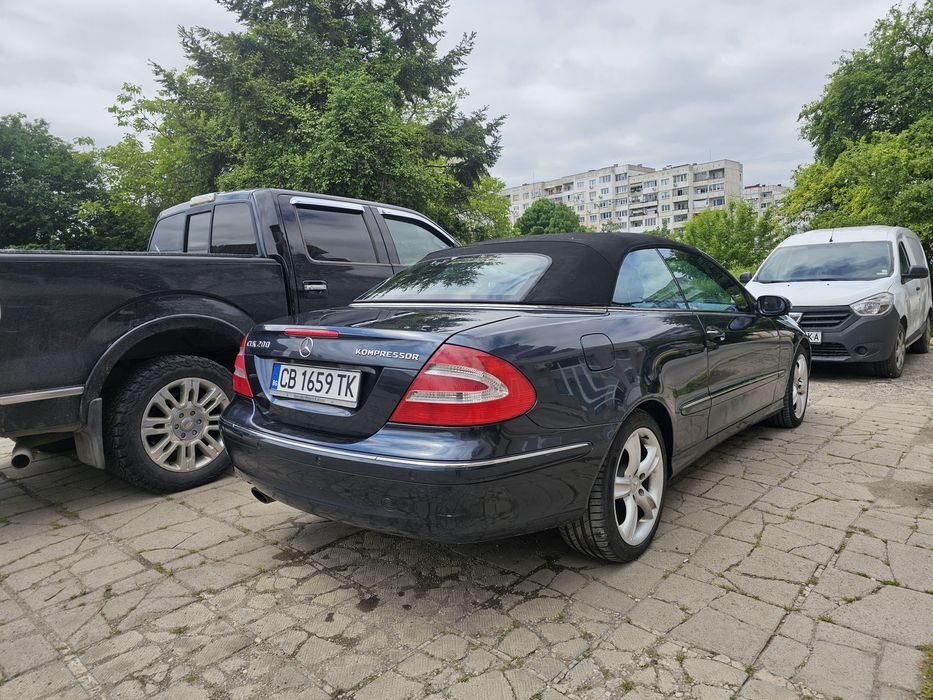 Mercedes clk кабриолет