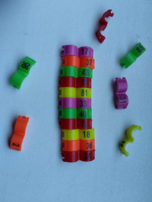 Кольца для попугаев 4-4.5мм