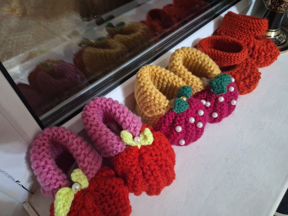 Новые детские пинетки.