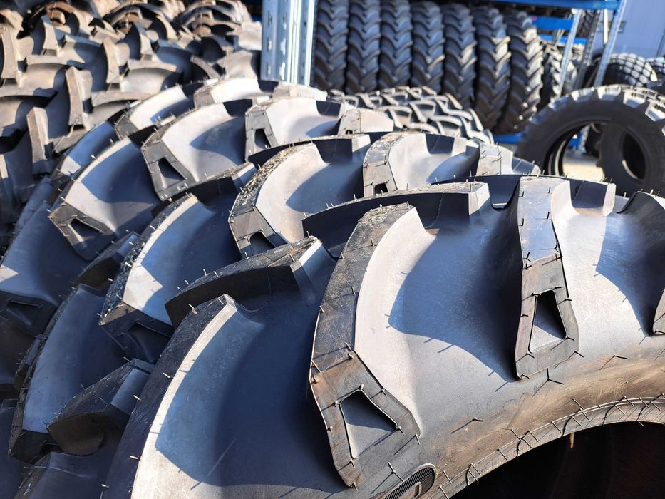 Anvelope noi 12.4-32 marca ASCENSO cu 8PR cauciucuri TRACTOR spate
