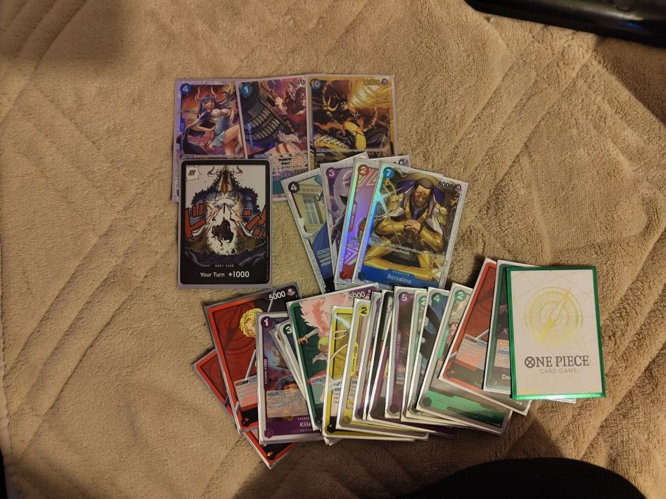 One piece op-05 карти