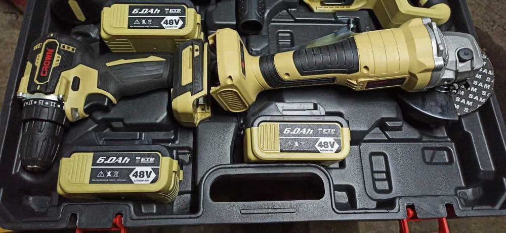 Аренда набор инструментов на аккумуляторе посуточно