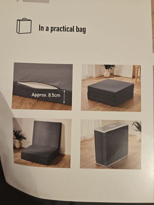 Fotoliu extensibil-saltea NOU