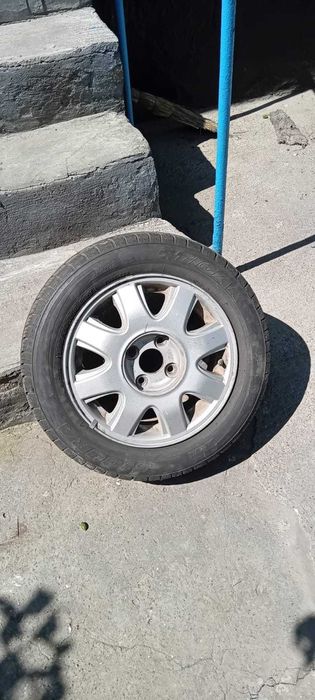 Jante aliaj cu anvelope de vara Tigar Chevrolet Kalos