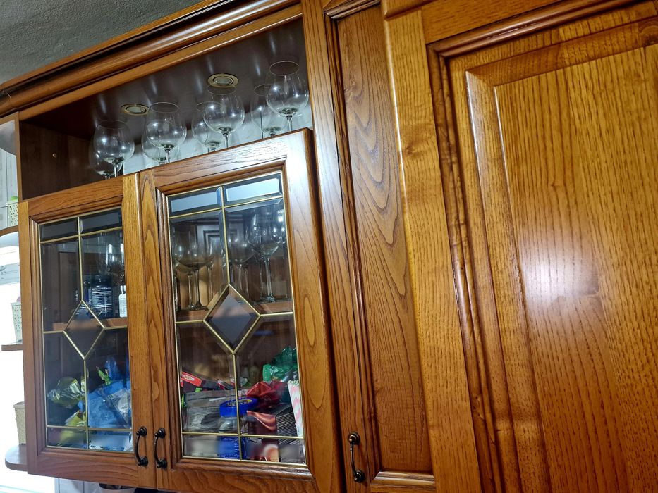 Mobila bucatarie lemn masiv