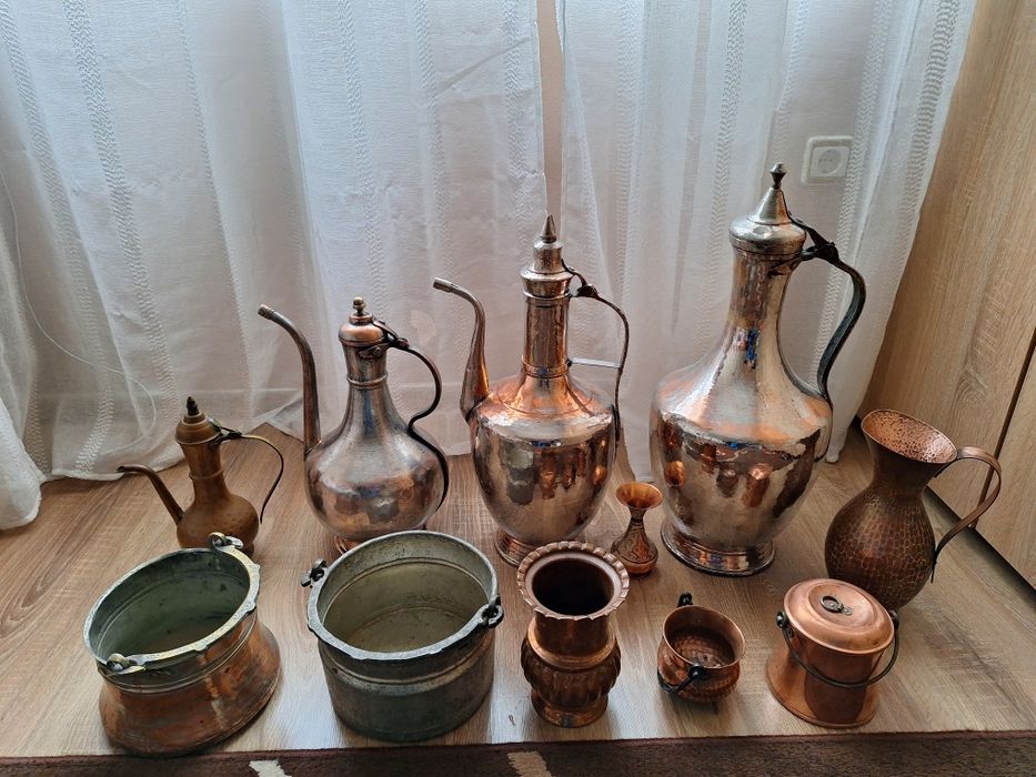 Медни съдове. сервиз