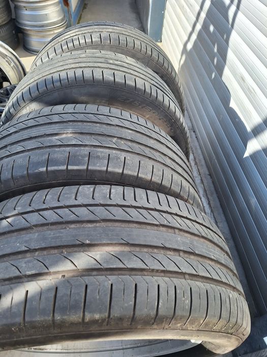 jante GLE cu anvelope mercedes  pe 20 originale de vara