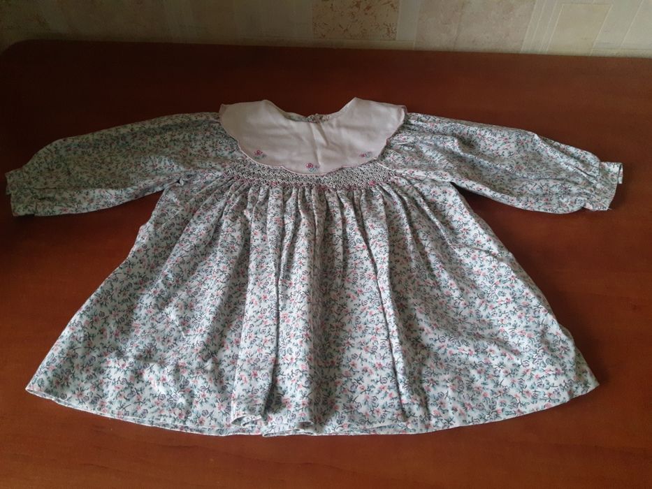 Платье детское розовое