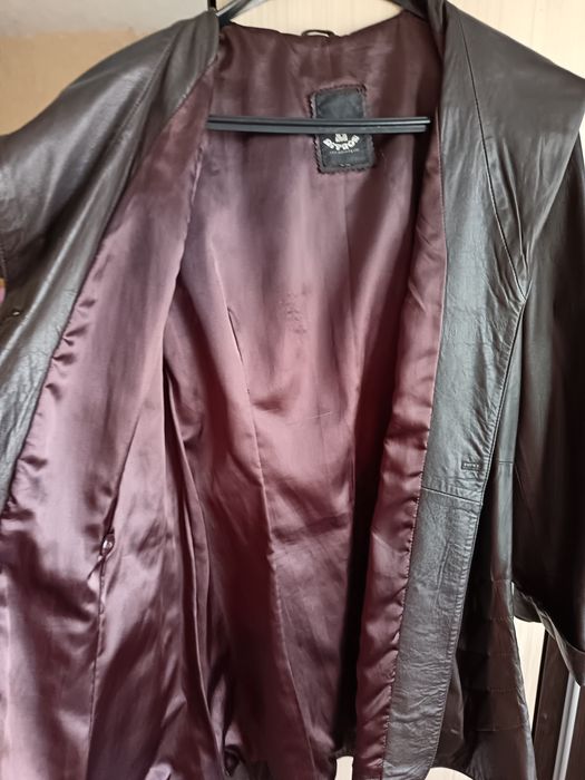 Кожено манто естествена кожа