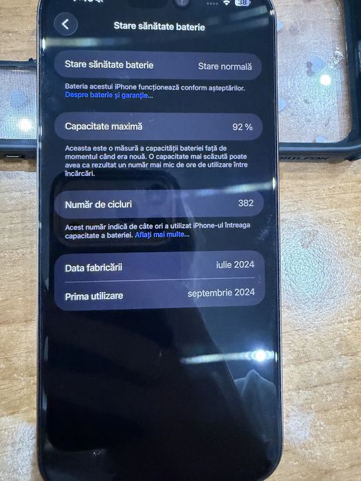 Vand iPhone 16 Pro Max, 256 gb Desert Titanium