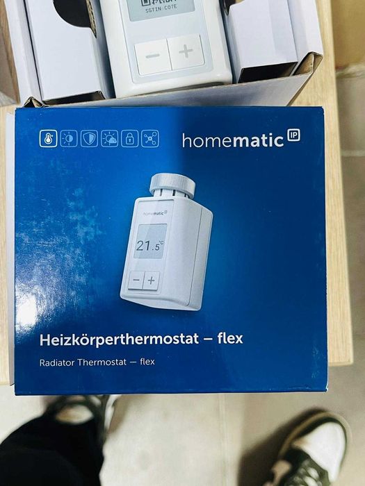 Termostat inteligent pentru calorifer Homematic IP - Flex 160230A0