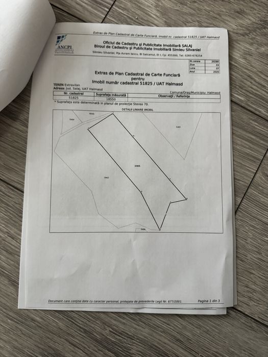 Teren in sinteu bihor