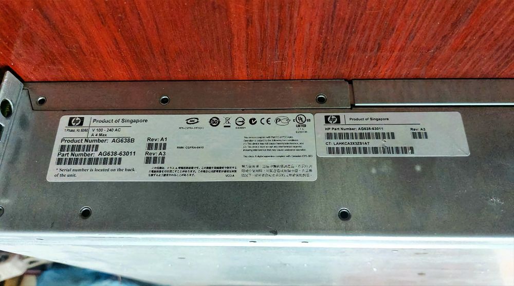 Дисковая полка СХД HPE M6412-A Fibre Channel Drive Enclosure (AG638B)