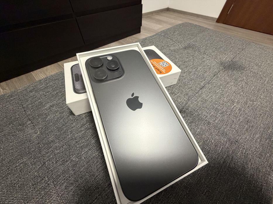 Iphone 15 Pro Max Black Titanium 256 GB