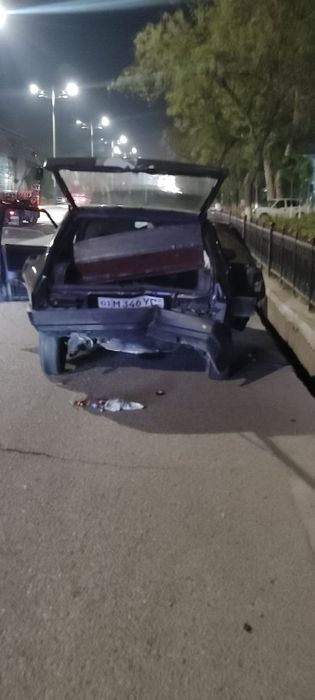 Ваз 2109 черная после ДТП