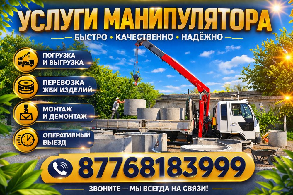 Услуги манипулятора