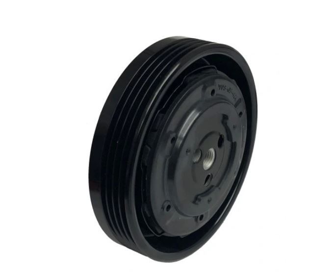 Ambreiaj compresor AC BMW Seria 5 E60/E61 2003-2010, 7 E65/E66 2002-2008, 2.5 D, 3.0 R6, 3.0 d, 2.0 R6, 3.0, Diam. Fulie[mm]: 100, de tip Denso, pt compresor cod: 7SEU17C, rulment: 35x52x12, OE 4471500970, Th-Series