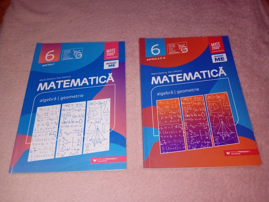 Culegeri de matematica clasele a 5a si a 6a.
