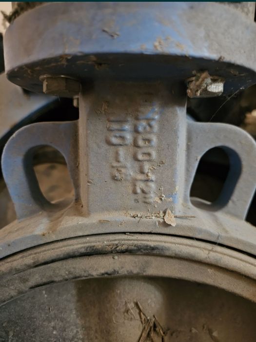 Дисковый затвор с редуктором Бабочка кран