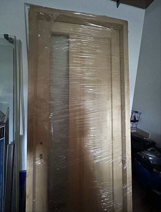 Vand usa lemn masiv molid