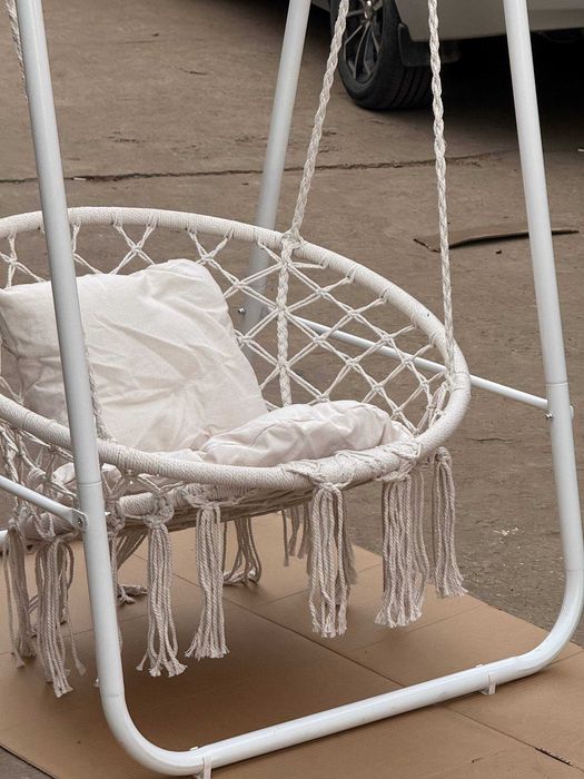 Кресло - гамак, подвесное, для дачи и дома,качели подвесные,подушка
