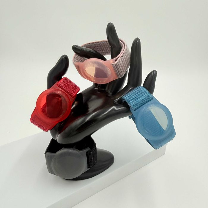 Детска найлонова гривна с велкро за Apple AirTag или друг GPS тракер