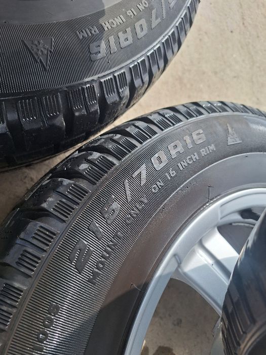 Гуми с джанти 5х115  16цола за chevrolet/opel