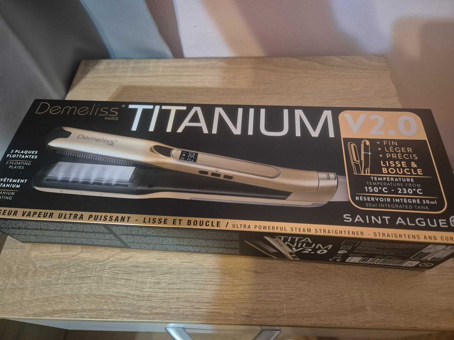 Професионална преса за коса с пара demeliss 2.0