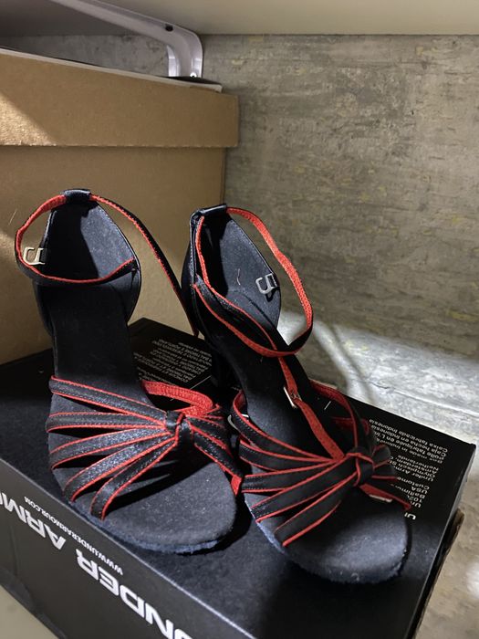 Pantofi de dans piele