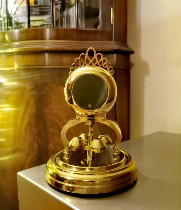 Антикварен часовник торсионен с махало за Шатц и Синове барок позлата