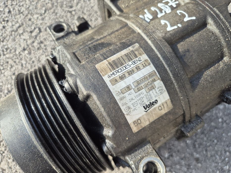 Компресор климатик Мерцедес ОМ651 W212 W204 W166 Mercedes OM651 2.2