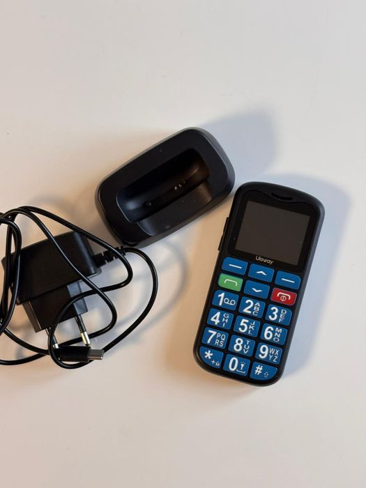 Telefon mobil seniori taste mari USB C