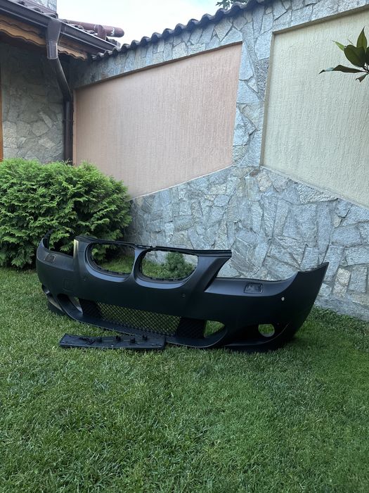 Предна М техник броня за BMW E60 E61 m tech bronq най-добра цена