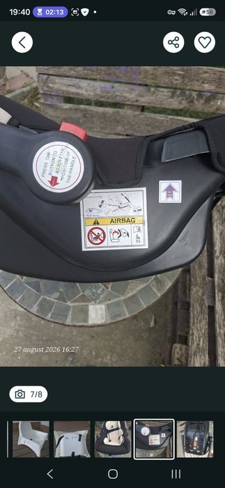 Vând un patut pliabil , scaun înalt cu picioare și două cărucioare de copil in stare bună.