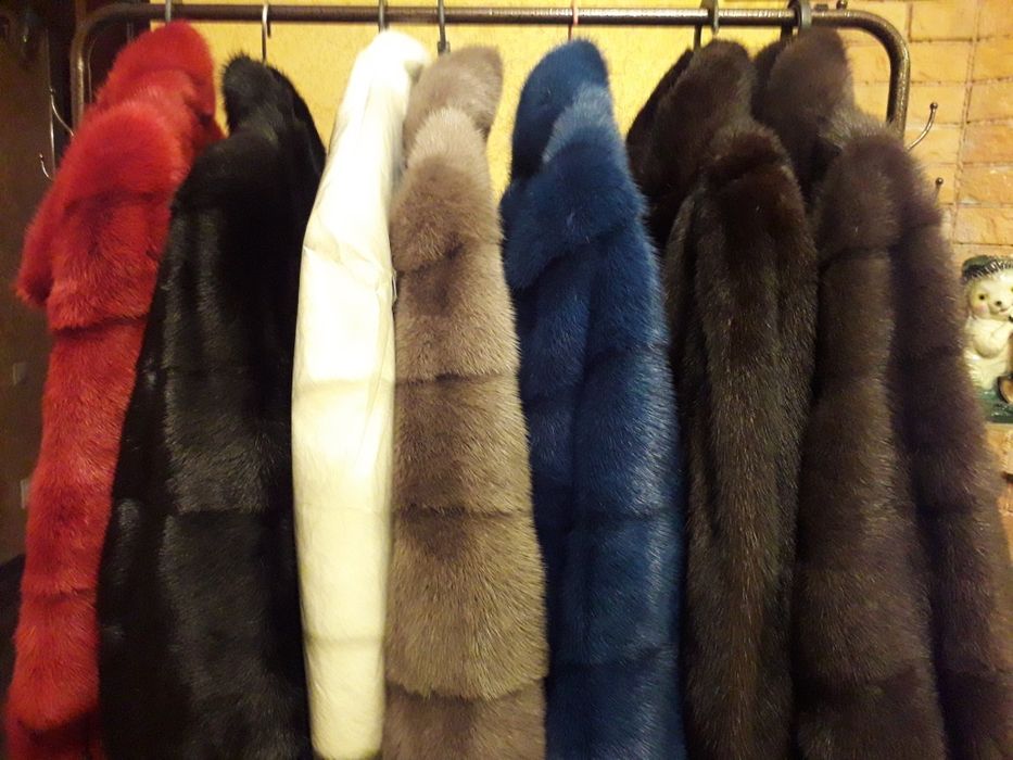 новые норковые шубы