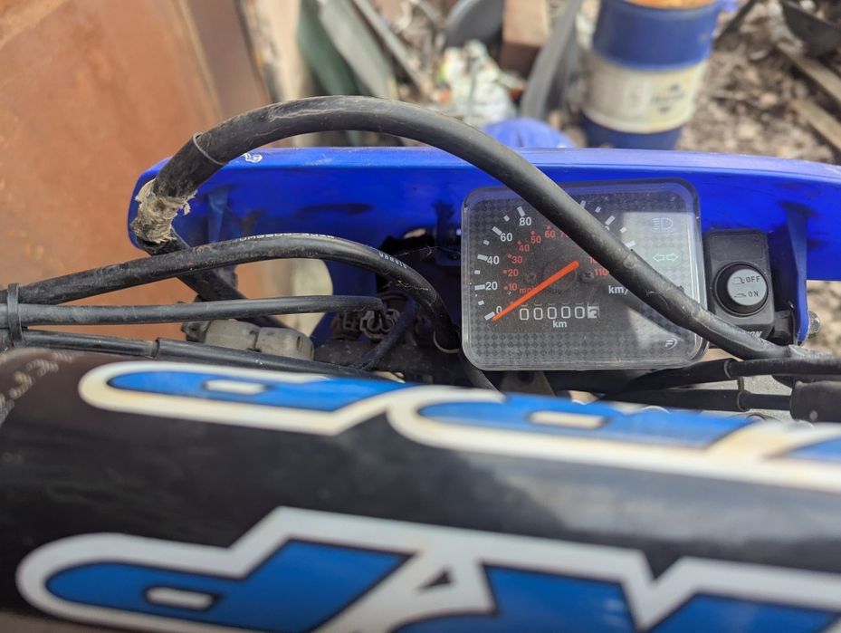Yamaha WR 250 на части