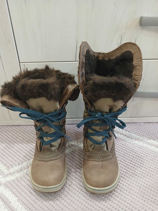 Детски ботуши от естествена кожа!