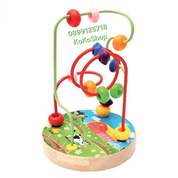 Дървена образователна играчка-10.5x16 см.