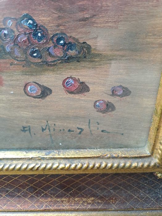 tablou pictura 87/67 cm semnat A Miraglia