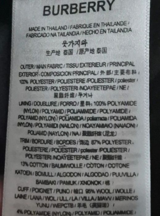 Geaca Burberry URGENT