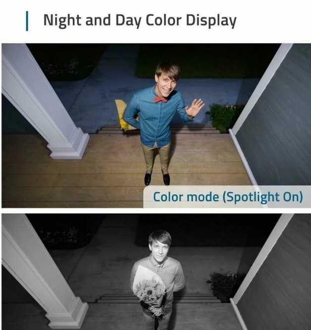 Sistem de supraveghere video eufyCam 2C Security wireless, Nightvision