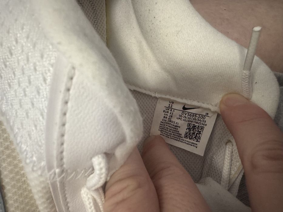Adidasi Nike Albi Originali 39/43