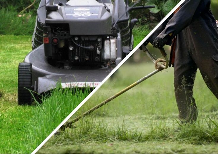 Аренда Газонокосилка Триммер Мотокоса Бензокоса прокат 24.7 доставка