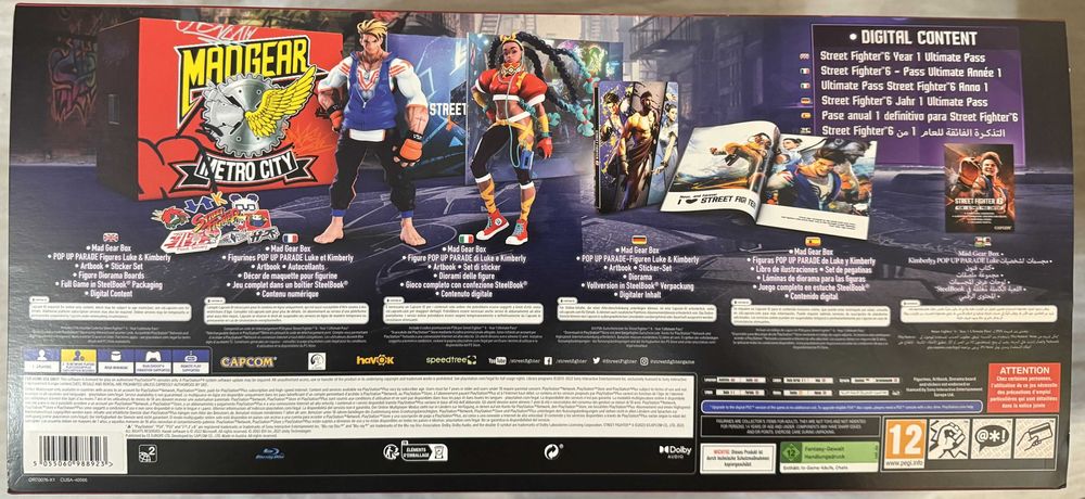 чисто нови Street Fighter 6 Collector's Edition за PS 4 и Xbox One X
