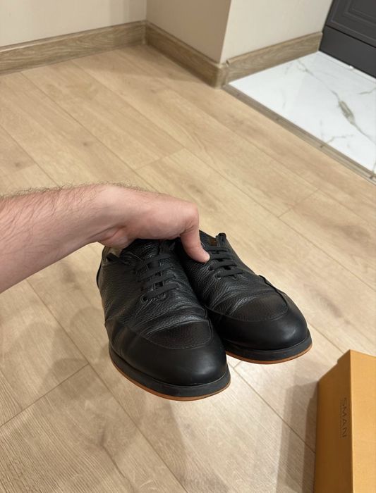 Мужские кожаные туфли Sman