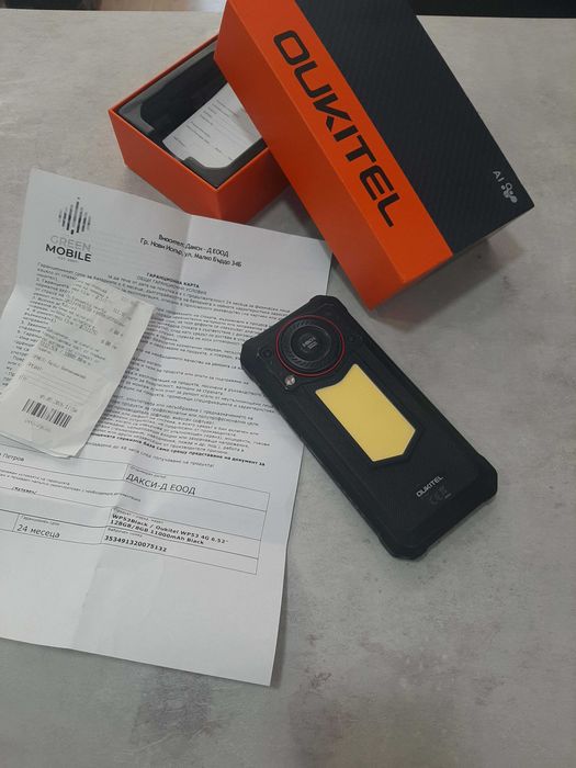 OUKITEL WP53 , 128/8GB RAM , Android 15 , 11000Mah,Гаранция