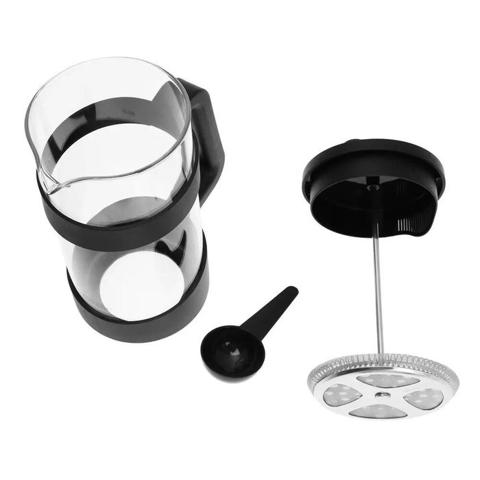 Infuzor cu presa, pentru ceai, pahar 1l, Kinghoff